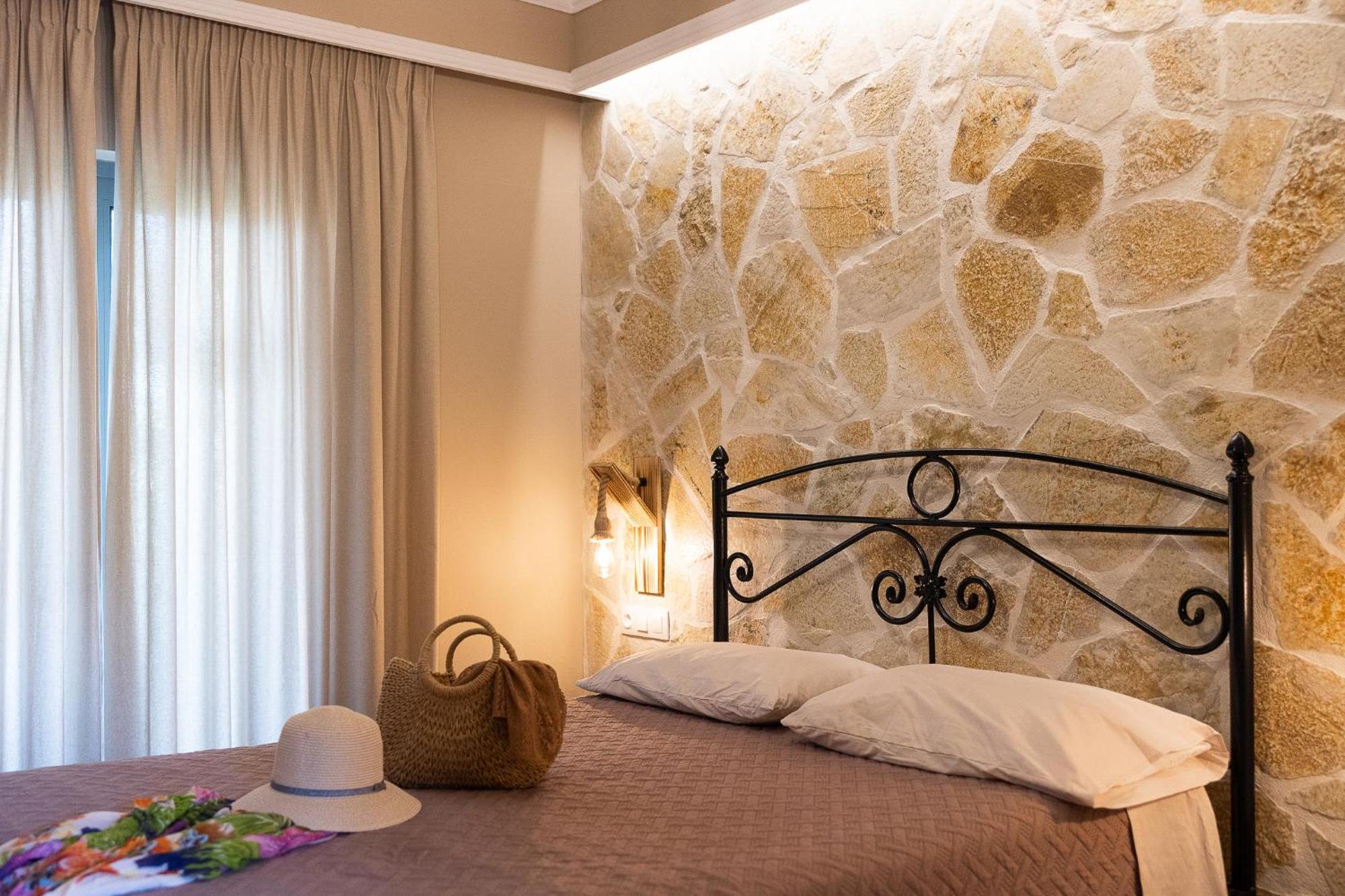Mathraki Resort Guviá Kültér fotó
