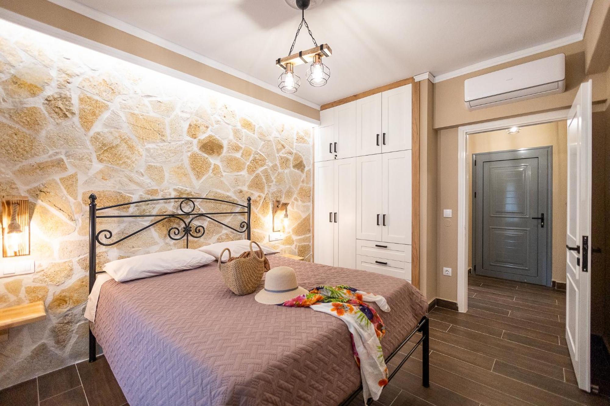 Mathraki Resort Guviá Kültér fotó
