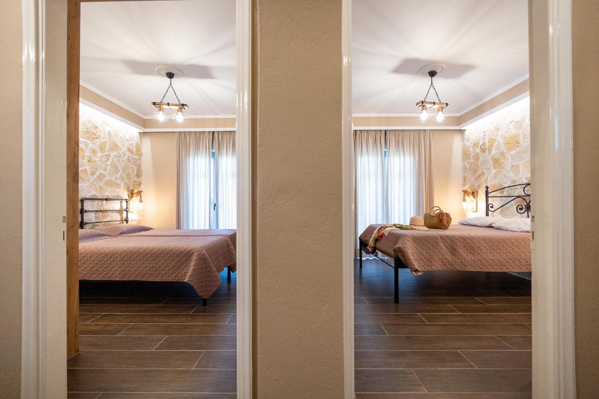 Mathraki Resort Guviá Kültér fotó