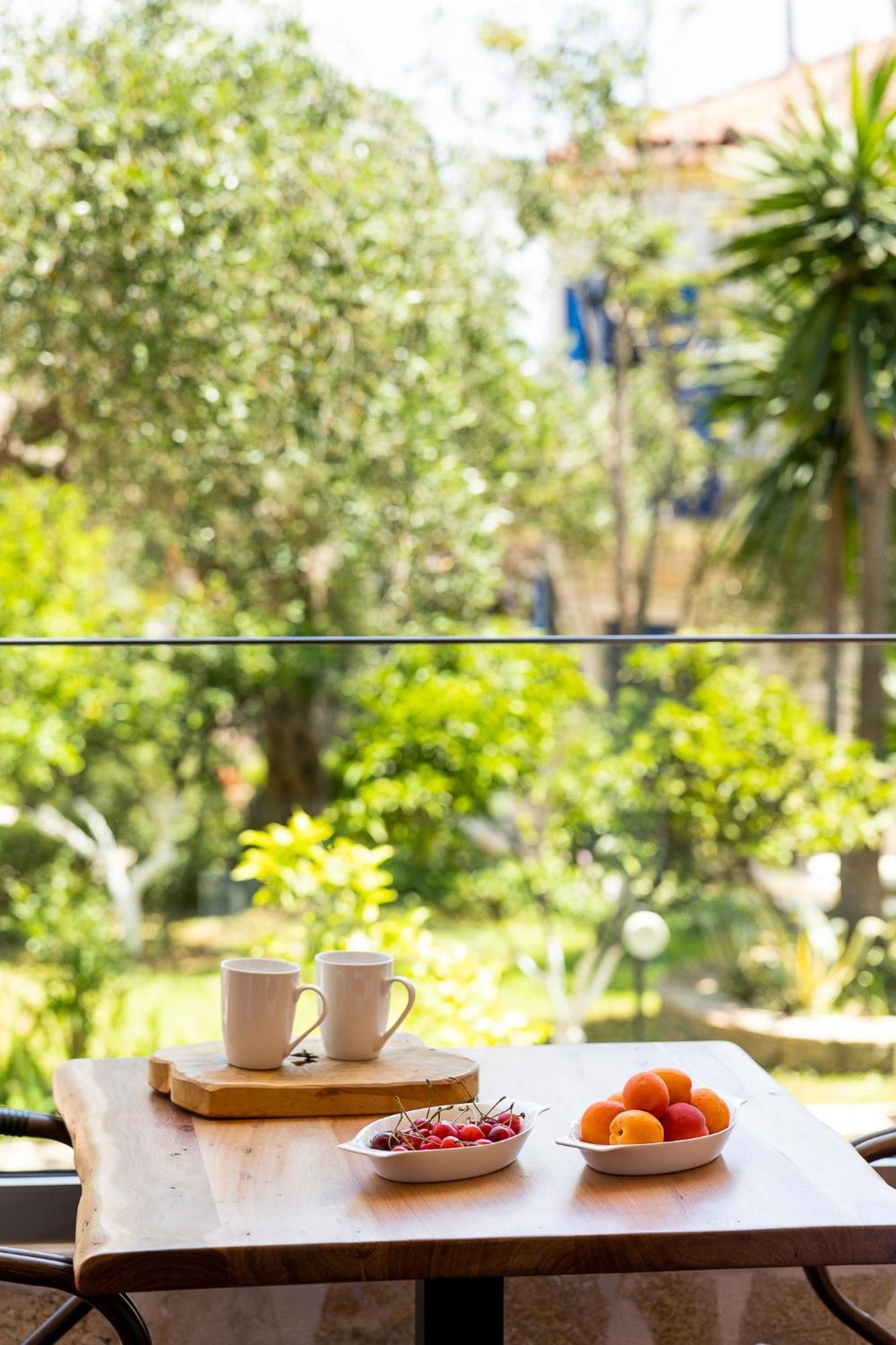 Mathraki Resort Guviá Kültér fotó